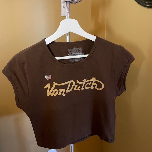 Von Dutch Tops - Von Dutch authentic retro baby tee